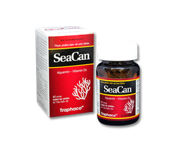 [T03651] Seacan Aquamin Vitamin D3 Traphaco (Lọ/60v)