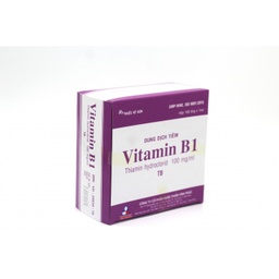 [T03741]  Vitamin B1 100mg/ml Vĩnh Phúc (H/100o/1ml)