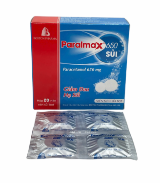 [T03782] Effer Paralmax Extra 650mg viên sủi Boston (H/20v)