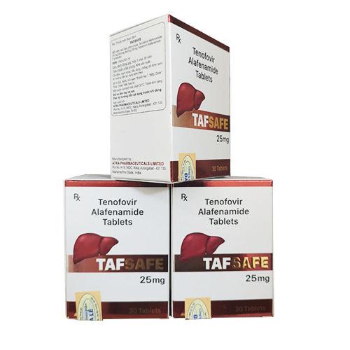 [T04108] Tafsafe Tenofovir Alafenamide 25mg An Khang (Lọ/30v)