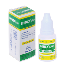 [T04403] Rhinex 0.05% Naphazolin 5.8mg Nhỏ Mũi TW25 ( Lọ/15ml) Date 10/2027