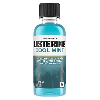 [T04516] Listerine Cool Mint 100ml Nước Súc Miệng Thái Lan(Chai/100ml)