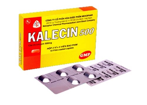 [T04630] Kalecin Clarithromycin 500mg Mekophar (H/10v) 