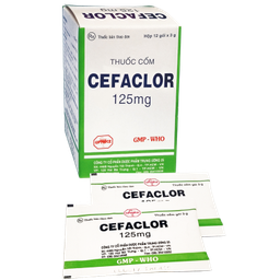 [T04699] Cefaclor 125mg TW25 Uphace (H/12gói/3g)