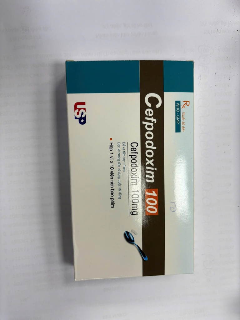 [T04752] Cefpodoxim 100mg USP (H/10v)