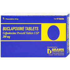 [T04753] Buclapoxime Cefpodoxim 200mg Brawn Ấn Độ (H/10v)