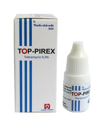 [T05079] Top Pirex Tobramycin 0.3% Nam Hà (Lọ/5ml) Date 09/2025