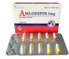 [T05097] Amlodipin 5mg Vidipha (H/30v) hộp bé