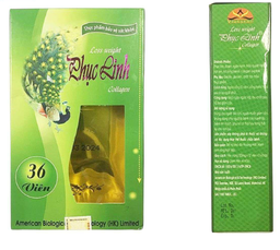[T05262] Giảm Cân Phục Linh Collagen New Con Công  (H/36v)