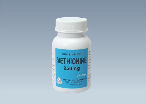 [T05360] Methionine 250mg Mekophar (Lọ/150v) Date 01/2026