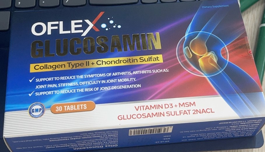 [T05499] Oflex Glucosamin Collagen Typell Okopha Pháp (H/30v)