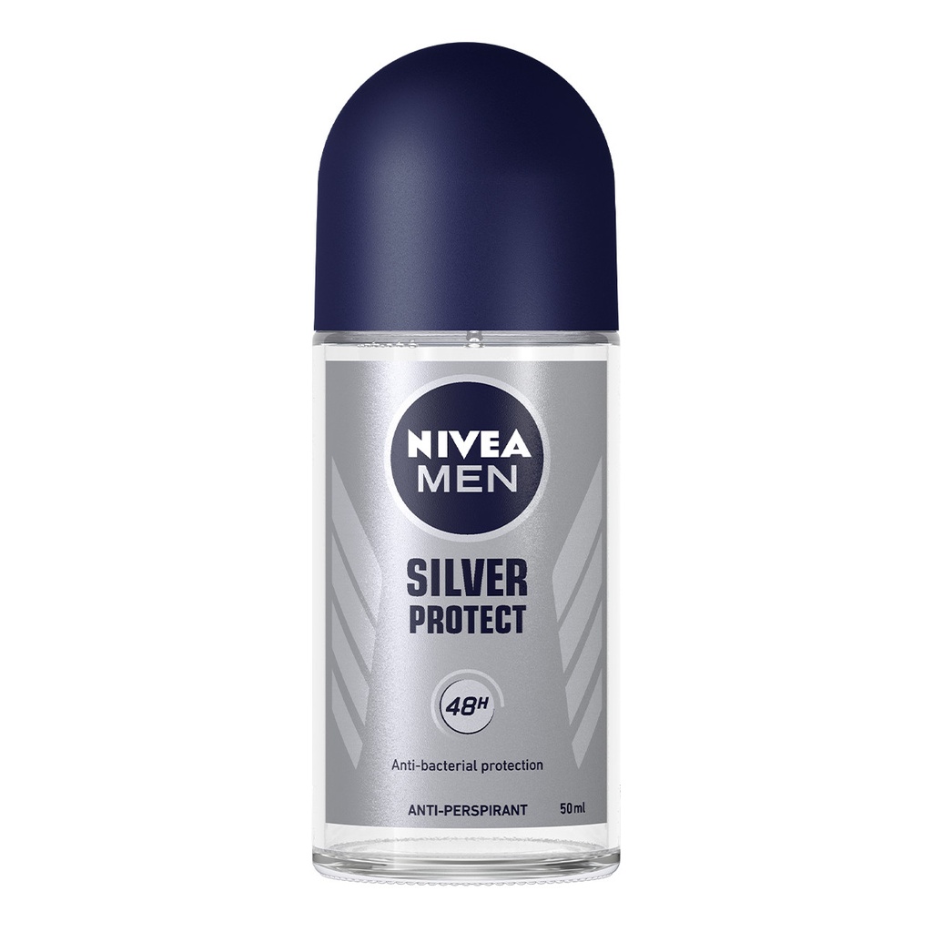 [T05556] Nivea Men Silver Protect Lăn Khử Mùi Nam (Lọ/50ml)