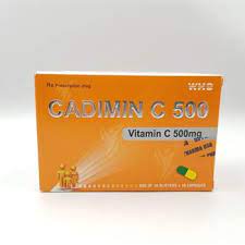 [T05733] Cadimin C 500 Vitamin C 500mg US Pharma (H/100 viên)