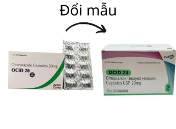 [T05777] OCID Omeprazole 20mg Ấn độ (rẻ)(H/100v)