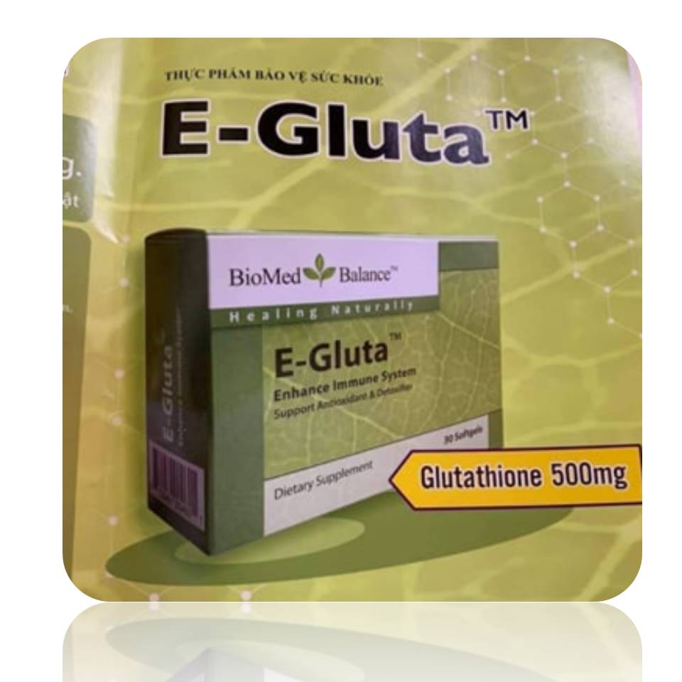 [T06209] E-Gluta Glutathione 500mg BioMed Balance (H/30v) date 01/2026